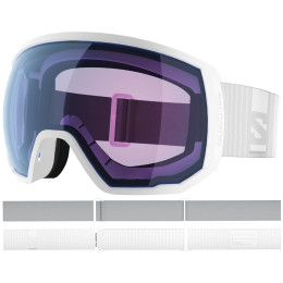 Skibrille Salomon Radium Pro Outline Sigma Photo weiß White