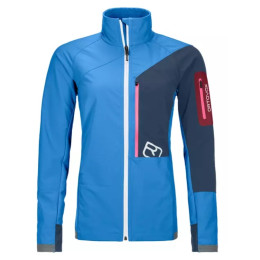 Damenjacke Ortovox W's Berrino Jacket blau Skyblue
