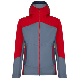 Herrenjacke La Sportiva Revel Gtx Jkt M blau/rot NightBlue/TangoRed