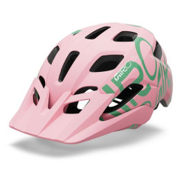 Kinder Fahrradhelm Giro Tremor Child rosa/grün Mat Endless Green
