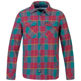 Herrenhemd Rafiki Virage 2023 rot/blau jalapeno plaid