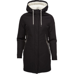 Damenmantel Loap Nabella schwarz Black