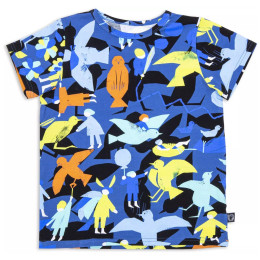 Kinder-T-Shirt Wouki Bara Super blue