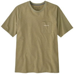 Herren-T-Shirt Patagonia Men's Boardshort Logo Pocket Responsibili-Tee grün Gumtree Green
