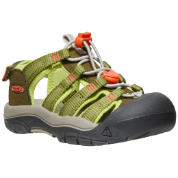 Kindersandalen Keen Newport Boundless Ch hellgrün dark olive/scarlet ibis