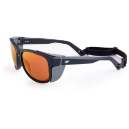 Sonnenbrille 3F Hover schwarz/rot