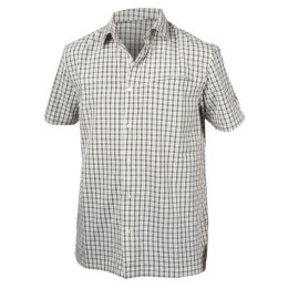 Herrenhemd Northfinder Wolker schwarz/weiß Blackwhite