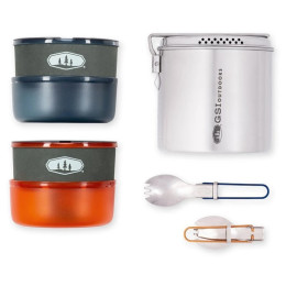 Geschirrset GSI Outdoors Glacier Dualist 1,8 l