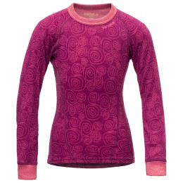 Kinder-Funktionsshirt Devold Active Kid Shirt rosa plum