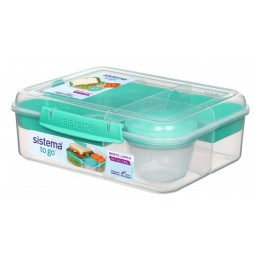 Lunchbox Sistema Sistema Bento Lunch To Go 1,65 türkis mint