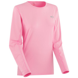 Damen-T-Shirt Kari Traa Nora Ls rosa Prism