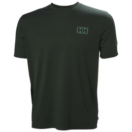 Herren-T-Shirt Helly Hansen Skog Graphic T-Shirt grün 418 Dark Jungle