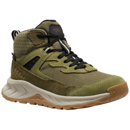 Kinderschuhe Keen Hightrail Mid Wp Youth Dark Olive grün dark olive/martini olive