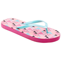 Kinder Flip-Flops Aquawave Padma Jr rosa ConchShellTrianglePrint/AquaSplash