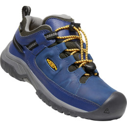 Kinderschuhe Keen Targhee Low Wp Youth blau blue depths/forest night