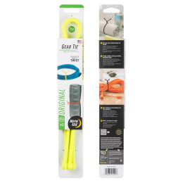 Bindedraht Nite Ize Gear Tie 24" gelb Neonově žlutá