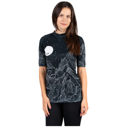 Damen-Funktionsshirt Drexiss All Diamond Beach Black Coolmax