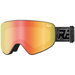 Skibrille Relax Sierra schwarz/orange