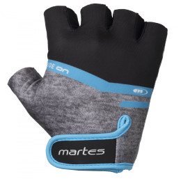 Fahrradhandschuhe Martes Stacy Gloves schwarz/grau Black/BlueCuracao/MelangeGray
