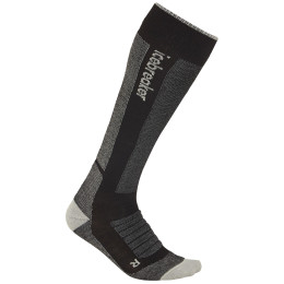 Herrensocken Icebreaker M Mer Ski+ Medium OTC schwarz/grau Black/Ether/Graphite