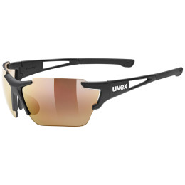 Sonnenbrille Uvex Sportstyle 803 Race VM CV schwarz Black/Urban