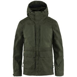 Herren-Winterjacke Fjällräven Lappland Hybrid Jacket M dunkelgrün Deep Forest