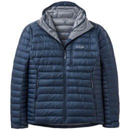 Herrenjacke Rab Microlight Alpine Down Hoody blau Galaxy Blue
