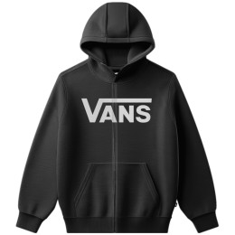 Kinder-Sweatshirt Vans Classic II FZ schwarz Black