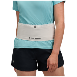 Hüfttasche Black Diamond Distance Run Belt grau Alloy