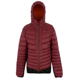 Herrenjacke Regatta Hooded Leedre Hybrid rot DkMaroon/Blk