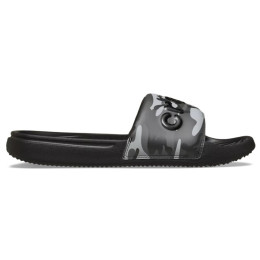 Herrenpantoffeln Crocs Crocs All Day Camouflage Slide schwarz/grau Black/Grey