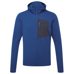 Herren Funktions-Sweatshirt Mountain Equipment Lumiko Hooded Jacket blau Admiral/Cosmos