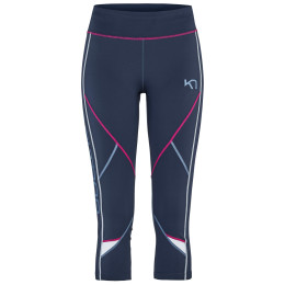 Damen 3/4 Leggings Kari Traa Louise 2.0 3/4 Tights blau Royal
