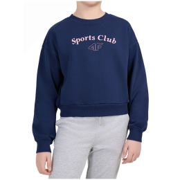 Kinder-Sweatshirt 4F Sweatshirt F2708 Dark Blue dunkelblau Dark Blue