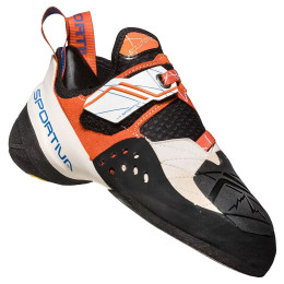 Damen Kletterschuhe La Sportiva Solution Woman weiß/orange White/Lily Orange