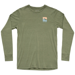 Herren-Funktionsshirt Devold Classic Summit Ls Man khaki Lichen