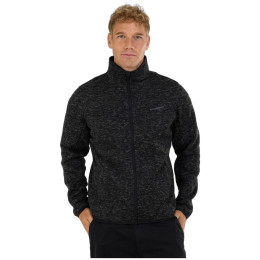 Herren Funktions-Sweatshirt Fundango Cruz Knit Fleece Jacket hellgrau grey heather