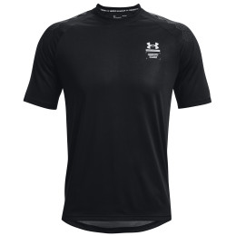 Herren-T-Shirt Under Armour Armourprint SS schwarz Black / / Halo Gray