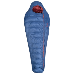 Daunenschlafsack Patizon D 890 S (156-170 cm) blau/rot Navy / Red