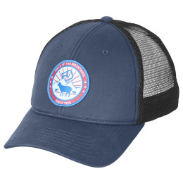 Baseballmütze Ortovox Stay In Sheep Trucker Cap blau NightBlue