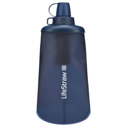 Filterflasche LifeStraw Peak Squeeze Bottle 650ml blau Mountain Blue