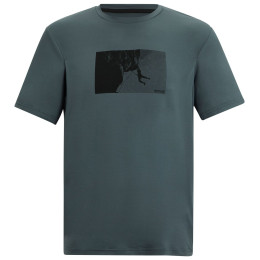 Herren-T-Shirt Regatta Fingal Stretch dunkelgrün Dark Storm