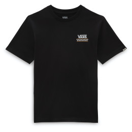 Kinder-T-Shirt Vans Stackton schwarz Black