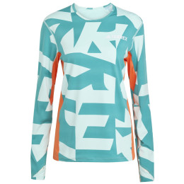 Damen-Funktionsshirt Adidas Multi Syn Ls Wa grün/orange