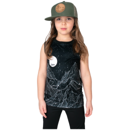 Kinderunterhemd Drexiss Full Diamond Beach Black Coolmax