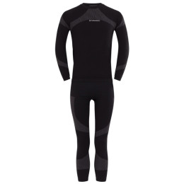 Herren-Thermounterwäsche Fundango Seamless Baselayer Set schwarz black