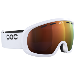 Skibrille POC Fovea Mid weiß/orange Hydrogen White/Partly Sunny Orange ONE