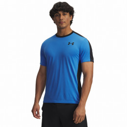 Herren-T-Shirt Under Armour Hg Wordmark Ss blau BlueAtlantis/Black/White