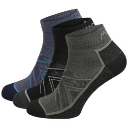 Socken MOOA Merino Adventure Low 3-pack mix1 Mix