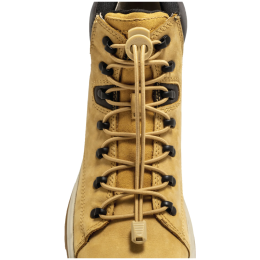 Schnürsenkel Lock Laces Boot beige Tan Boot